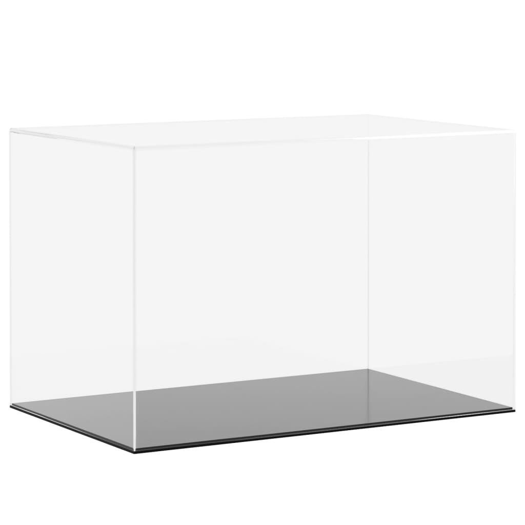 vidaXL Vitrine Acryl 56x36x37cm - Transparant - 42% Korting!