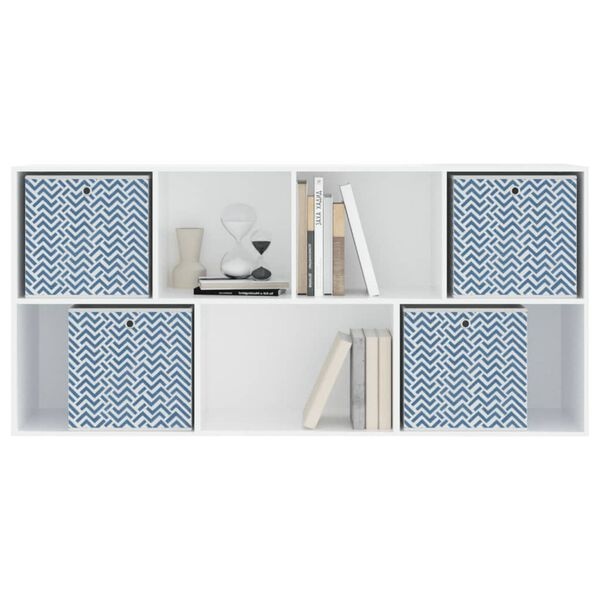 VidaXL Opbergboxen (4 st) Blauw - 40% Korting!