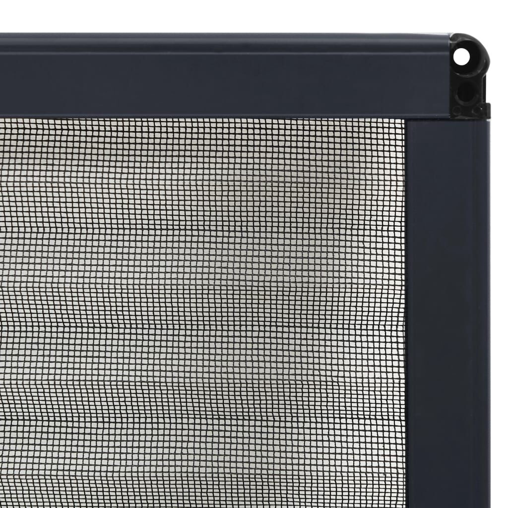 vidaXL Plissé Raamhor 80x120cm Antraciet -51% Korting!