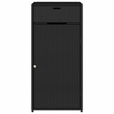 VidaXL Tuinkast Zwart 55x55x111cm - 51% Korting!
