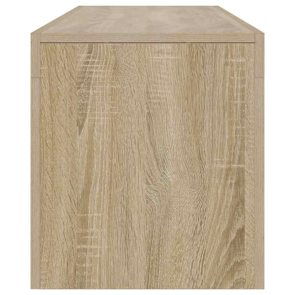 TV Meubel LED Sonoma Eiken 140cm - 40% Korting!