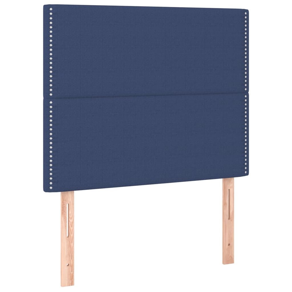vidaXL Hoofdborden 2x 80cm Blauw - Retourdeal! 40% Korting