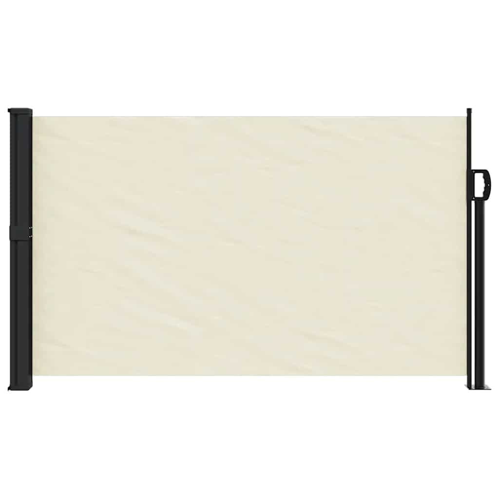 vidaXL Uittrekbaar Windscherm 120x600 cm Crème - 40% Korting!