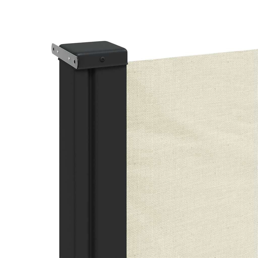 vidaXL Uittrekbaar Windscherm 120x600 cm Crème - 40% Korting!