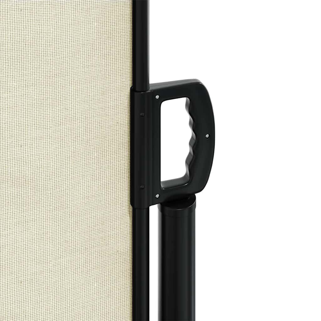 vidaXL Uittrekbaar Windscherm 120x600 cm Crème - 40% Korting!