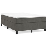 VidaXL Bedframe 120x200 Donkergrijs Fluweel -40%! (Retour)