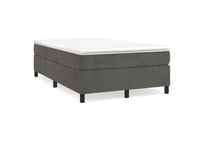 VidaXL Bedframe 120x200 Donkergrijs Fluweel -40%! (Retour)