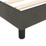 VidaXL Bedframe 120x200 Donkergrijs Fluweel -40%! (Retour)