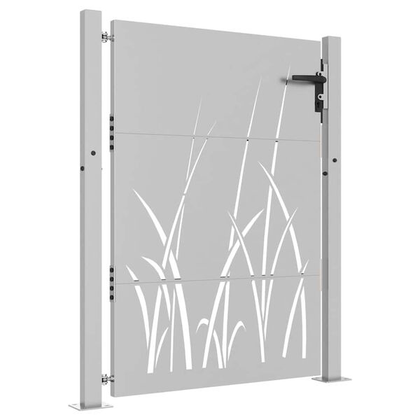vidaXL Cortenstaal Poort 105x130cm Grasdesign -55%