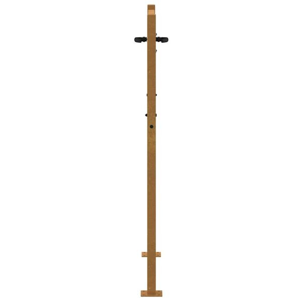 vidaXL Cortenstaal Poort 105x130cm Grasdesign -55%