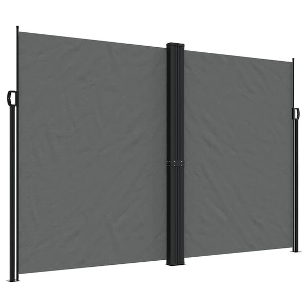 VidaXL Uittrekbaar Windscherm 220x1000cm Antraciet - 55% Korting!