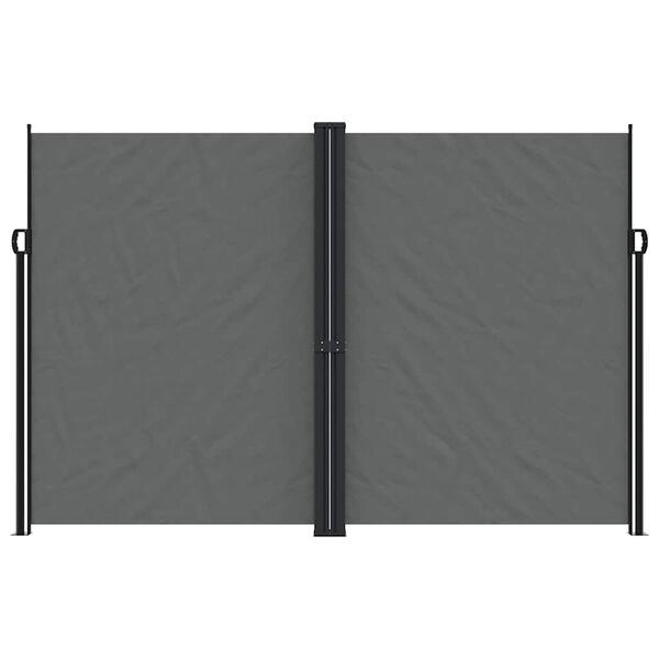 VidaXL Uittrekbaar Windscherm 220x1000cm Antraciet - 55% Korting!