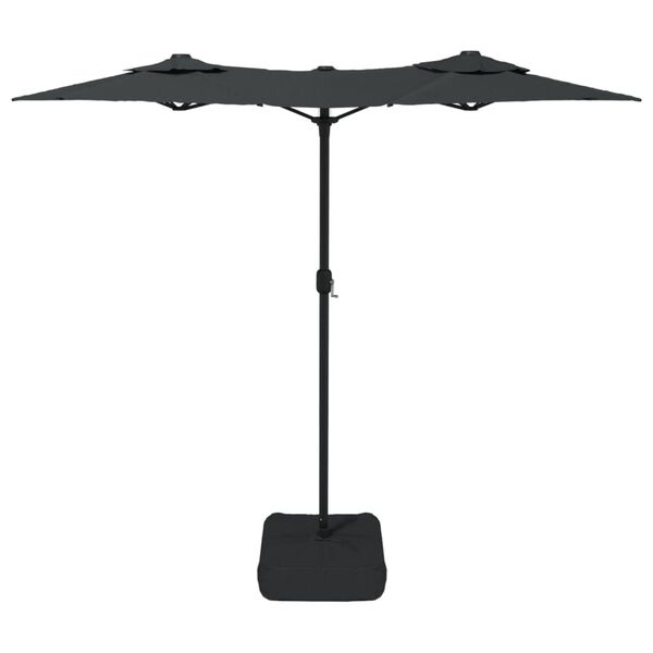 vidaXL Parasol Dubbel Dak Antraciet 316x240cm - 40% Korting!