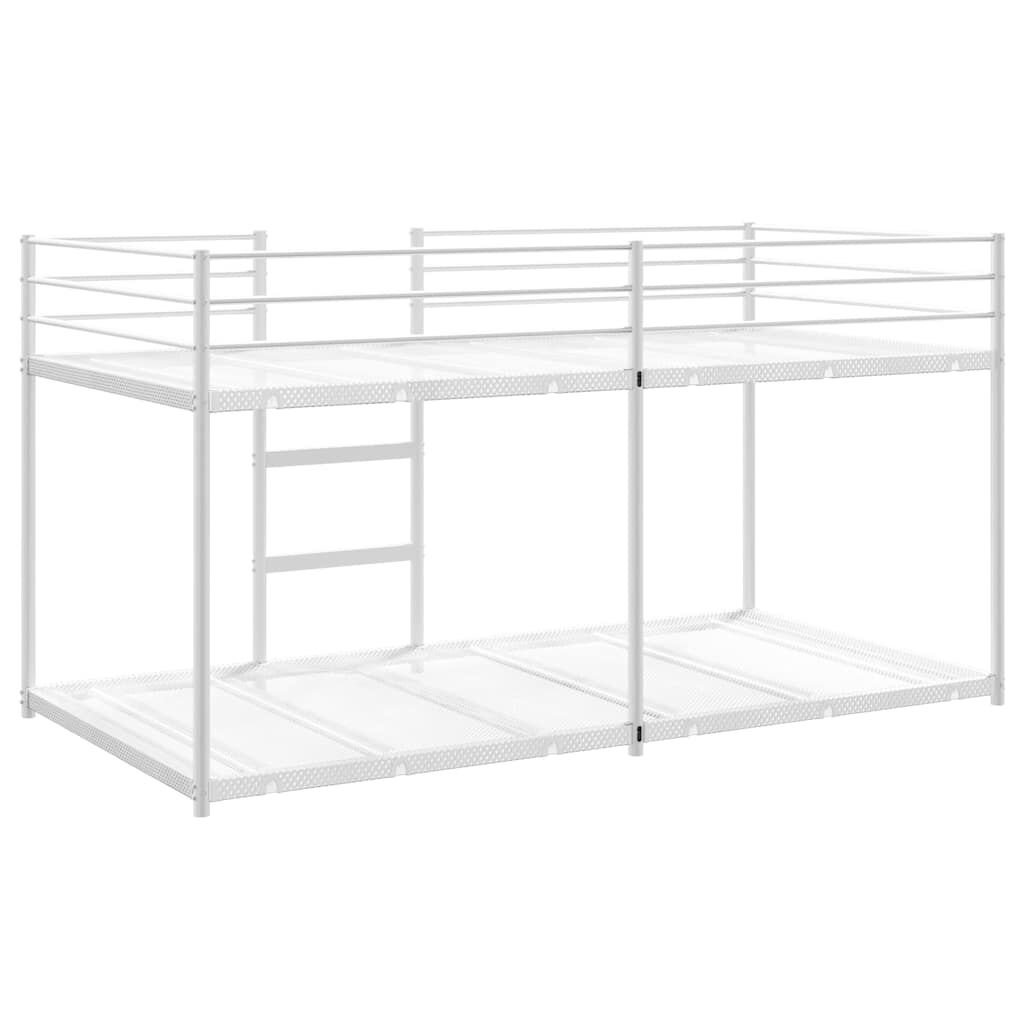 vidaXL Stapelbed 80x200 cm Wit - 55% Korting! (Zonder Matras)