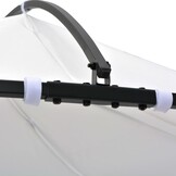 VidaXL Prieel Wit 300cm - 40% Korting! (Retour)