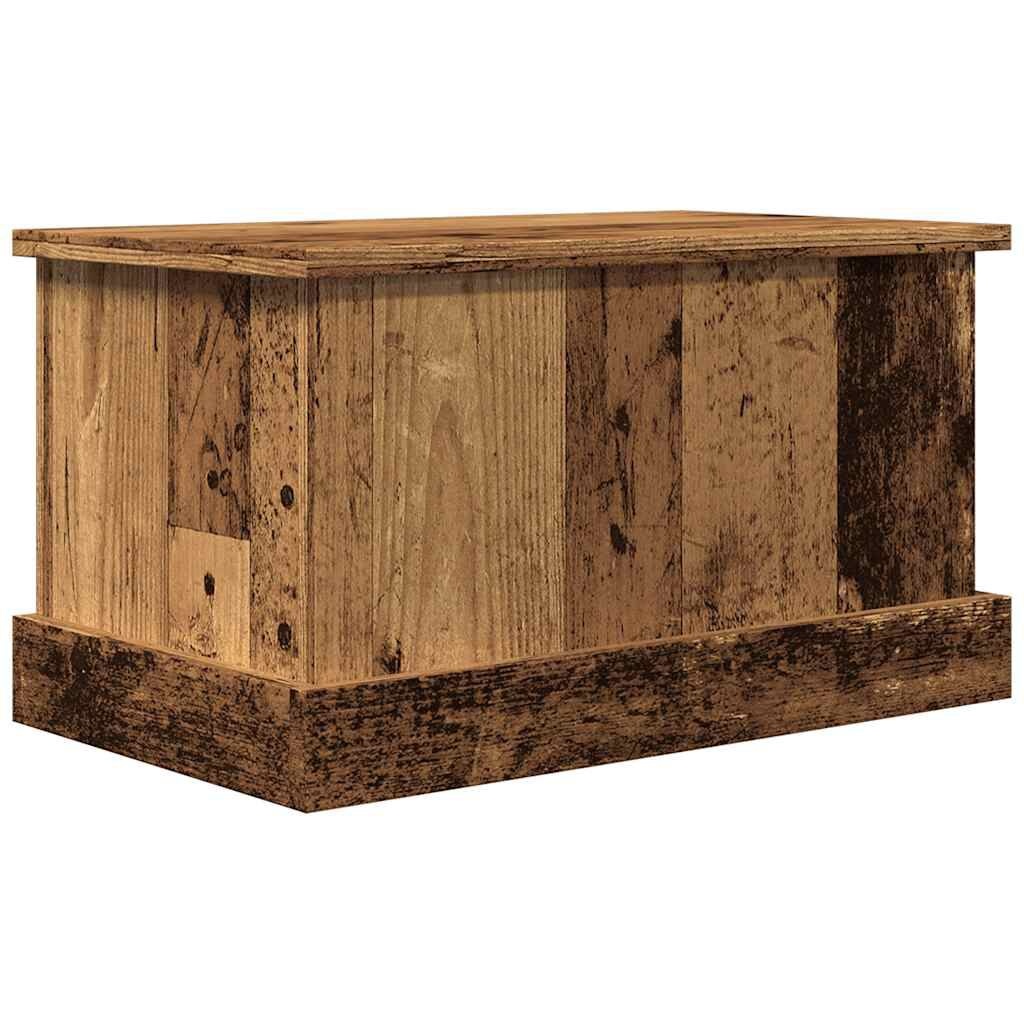 vidaXL Opbergbox Oud Hout 30x50x28cm - 35% Korting!