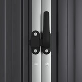 Tuinschuur Antraciet - vidaXL 161x89x161cm - 55% Korting!