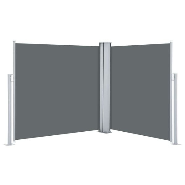 VidaXL Uittrekbaar Windscherm 200x600 Antraciet - 40% Korting!