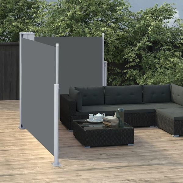 VidaXL Uittrekbaar Windscherm 200x600 Antraciet - 40% Korting!