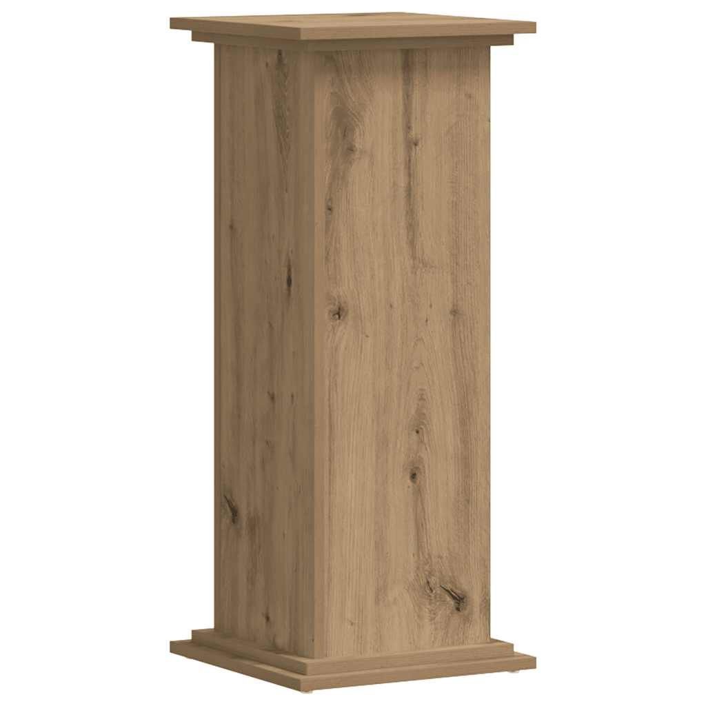 vidaXL Plantenstandaard Eiken 33x33x80cm - 40% Korting!