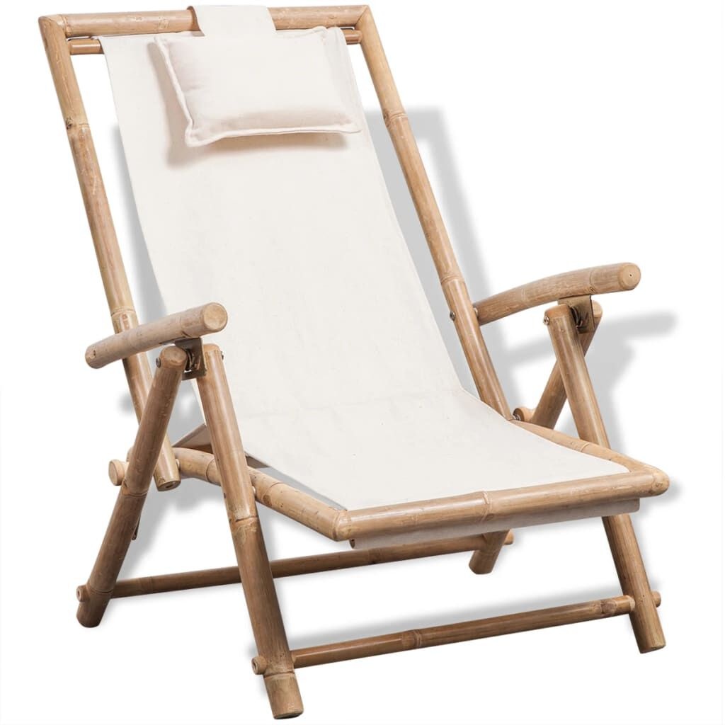VidaXL Bamboe Terrasstoel - 40% Korting! Perfect voor de Zomer
