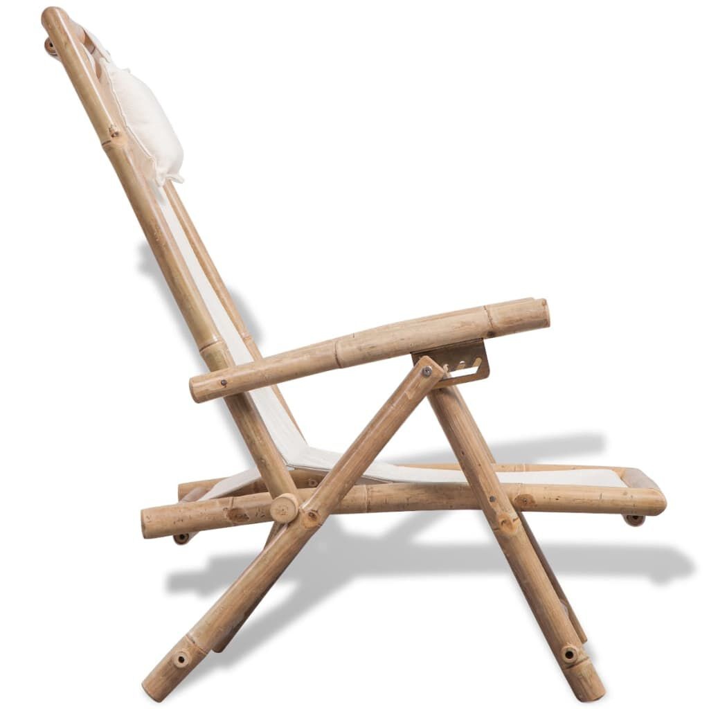 VidaXL Bamboe Terrasstoel - 40% Korting! Perfect voor de Zomer