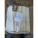 Peuterbed 80x160 + Uitschuifbed & 2 Matrassen - Wit/Roze - 64% Korting!