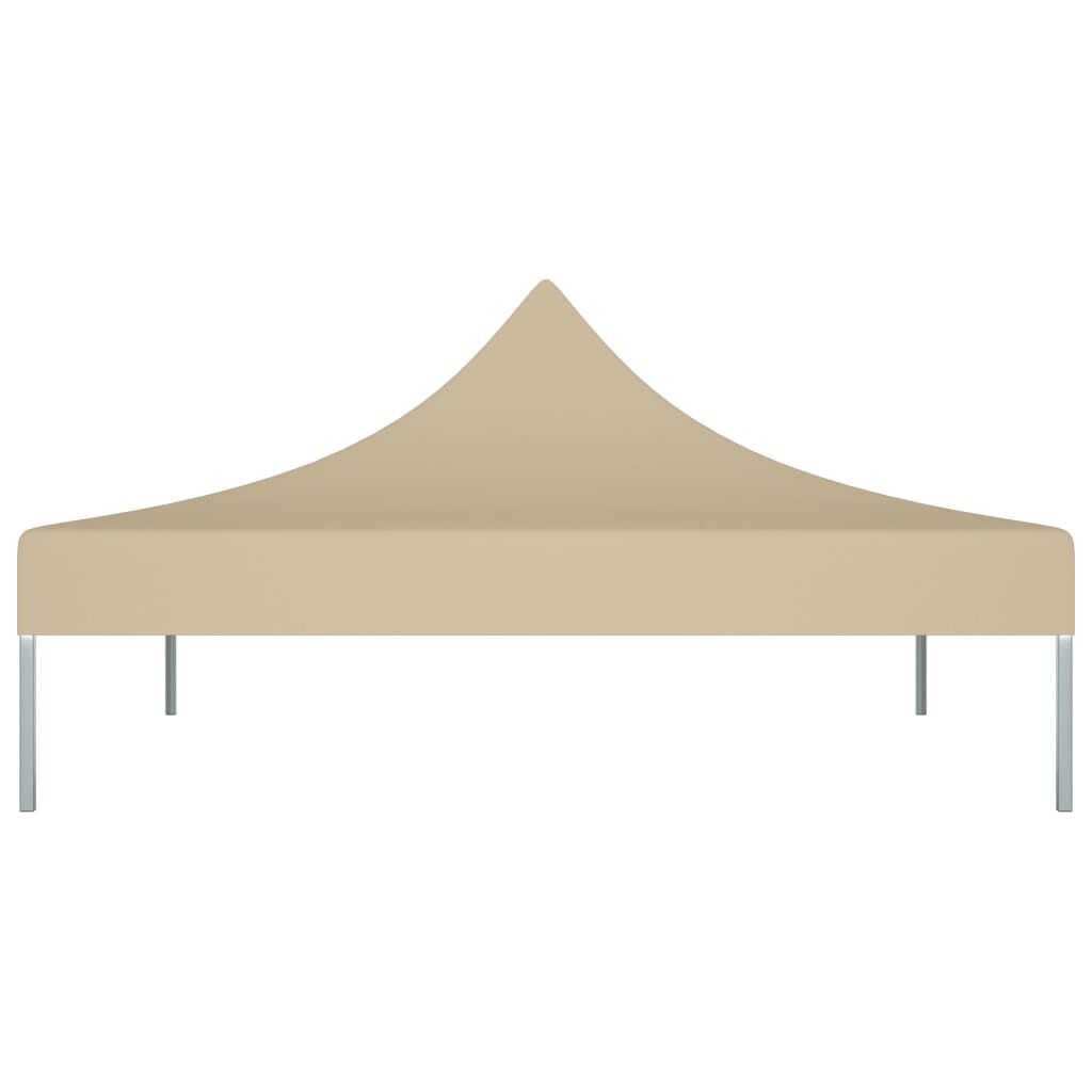 vidaXL Partytentdak 3x3m Beige - 40% Korting! (Geretourneerd)