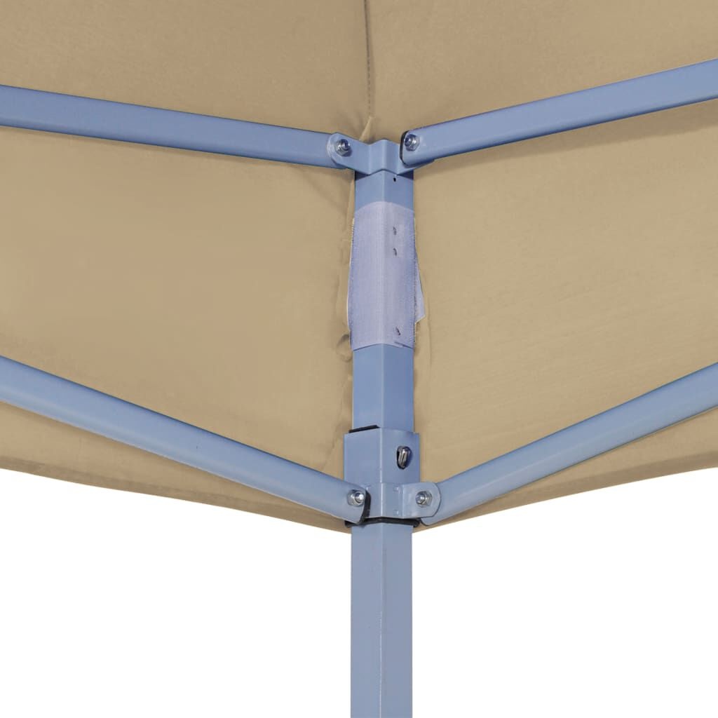 vidaXL Partytentdak 3x3m Beige - 40% Korting! (Geretourneerd)