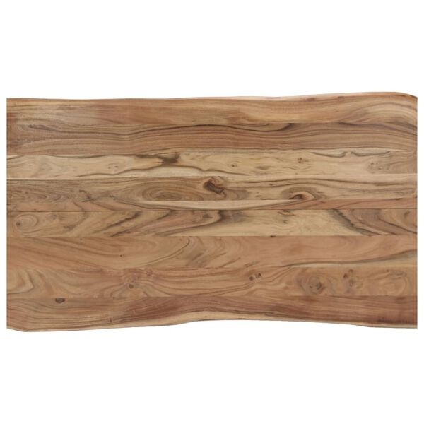 VidaXL Eettafel Acaciahout 140cm - 35% Korting! Zo Goed Als Nieuw