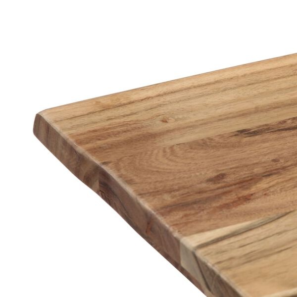 VidaXL Eettafel Acaciahout 140cm - 35% Korting! Zo Goed Als Nieuw