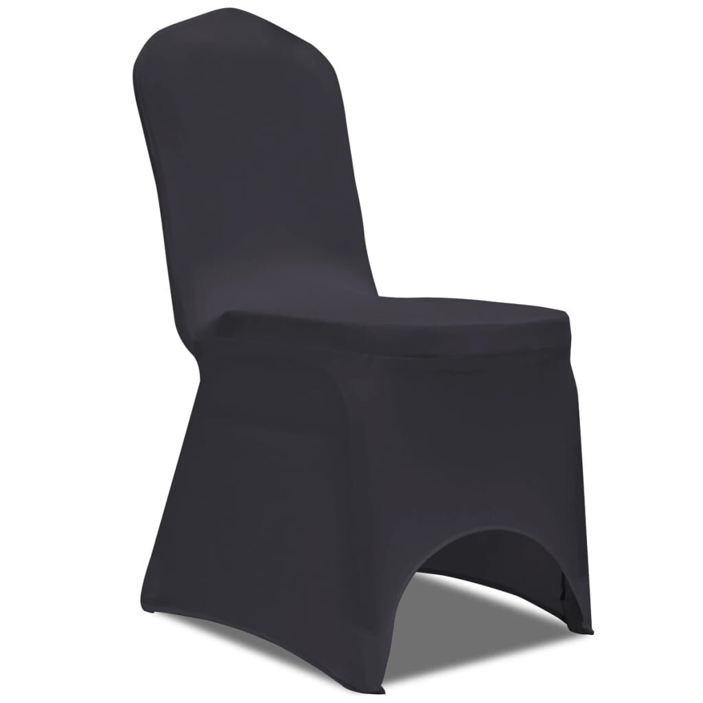 vidaXL Stoelhoezen Antraciet 4 stuks - 51% Korting!