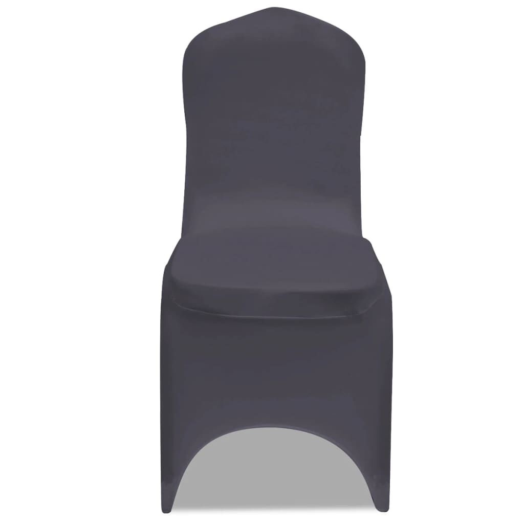 vidaXL Stoelhoezen Antraciet 4 stuks - 51% Korting!