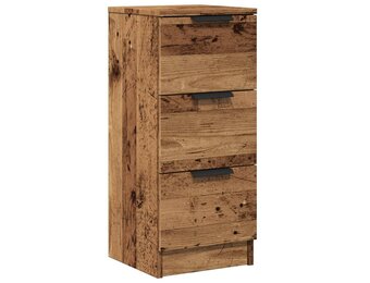 vidaXL Dressoir Oud Hout 30x30x70cm - 40% Korting!