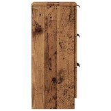 vidaXL Dressoir Oud Hout 30x30x70cm - 40% Korting!
