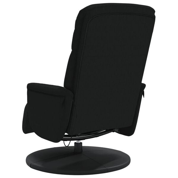 vidaXL Massagestoel Zwart Fluweel - 40% Korting!