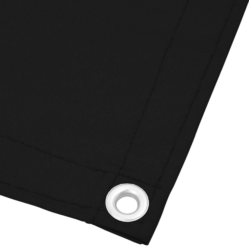 VidaXL Balkonscherm Zwart 75x800cm - 40% Korting!