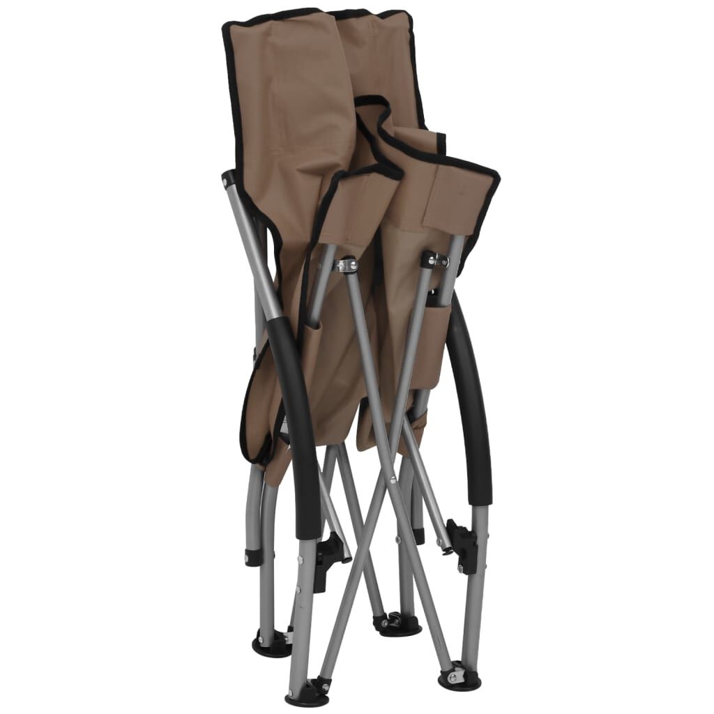 Strandstoelen (2x) Taupe - Inklapbaar - 40% Korting!