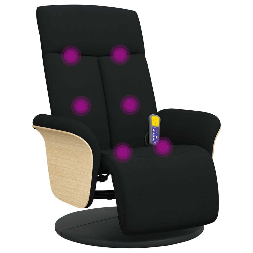 vidaXL Massagestoel Zwart - 55% Korting! (Lichte Krasjes)