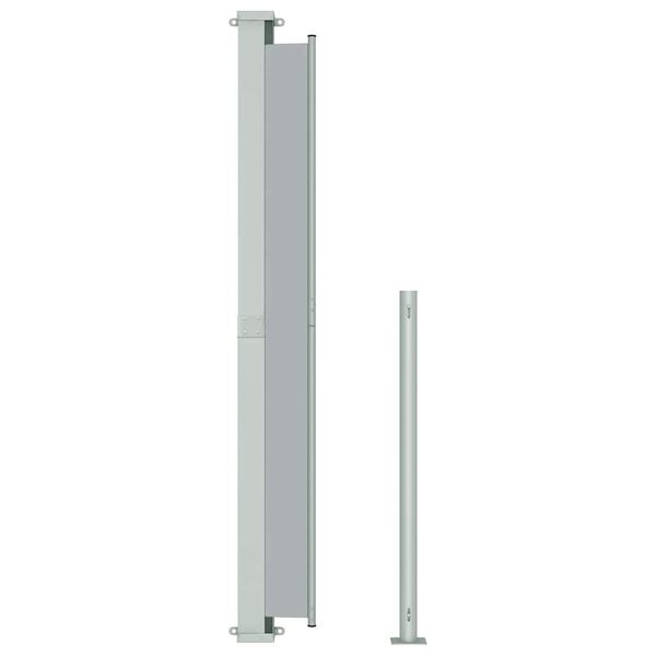 VidaXL Uittrekbaar Tuinscherm Grijs 220x300cm - 40% Korting!