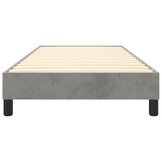 VidaXL Bedframe 80x200cm Lichtgrijs Fluwelen Bed - 46% Korting!