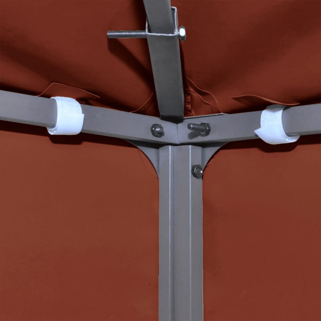 vidaXL Prieeldak Terracotta 3x3m - 46% Korting!