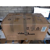 VidaXL 2-zitsbank Cappuccino - 120cm - 46% Korting!