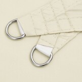 Zonnescherm Vierkant Crème 3,6x3,6m - 40% Korting!