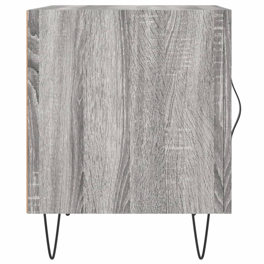 Nachtkastje Grijs Sonoma Eiken 40x40x50cm - 35% Korting!