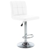 VidaXL Barstoelen (2 st) Wit Kunstleer - 40% Korting!