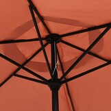 vidaXL Parasol 200x224 cm Terracotta - 40% Korting!