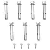 Tuinscherm Uittrekbaar 100x300 cm Grijs - 56% Korting!