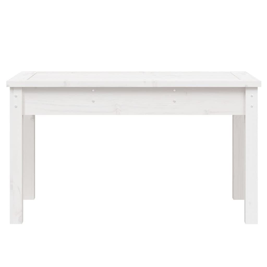 Tuinbank Grenenhout Wit - 80cm - Zo Goed Als Nieuw! -40%