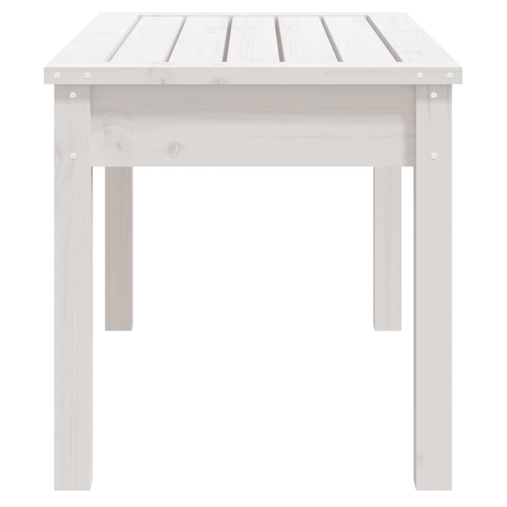 Tuinbank Grenenhout Wit - 80cm - Zo Goed Als Nieuw! -40%